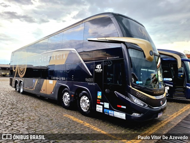 Viação Garcia 96001 na cidade de Franca, São Paulo, Brasil, por Paulo Vitor De Azevedo. Número da foto: #12824702.