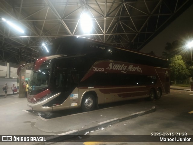 Santa Maria Fretamento e Turismo > Transportes Santa Maria(SP) 3000 na cidade de São Paulo, São Paulo, Brasil, por Manoel Junior. Número da foto: #12824346.