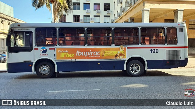 CUTCSA - Companhia Uruguaia de Transporte Coletivo 190 na cidade de Montevideo, Montevideo, Uruguai, por Claudio Luiz. Número da foto: #12824108.