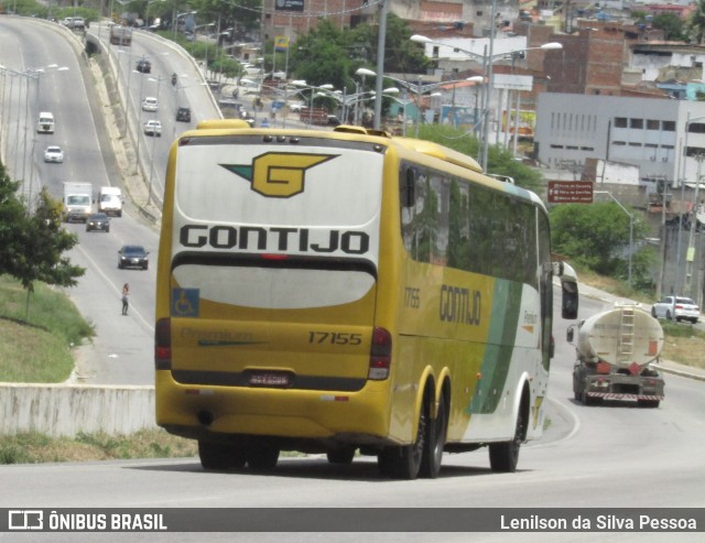 Empresa Gontijo de Transportes 17155 na cidade de Caruaru, Pernambuco, Brasil, por Lenilson da Silva Pessoa. Número da foto: #12824359.