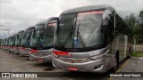 Empresa de Ônibus Pássaro Marron 91007 na cidade de São José dos Campos, São Paulo, Brasil, por Marcelo José Souza. Número da foto: #:id.