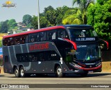 Transportes Única Petrópolis RJ 163.008 na cidade de Duque de Caxias, Rio de Janeiro, Brasil, por Victor Henrique. Número da foto: #12824228.