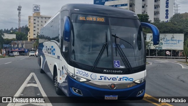 Silva's Rio Turismo e Fretamento 2026 na cidade de Aparecida, São Paulo, Brasil, por Fábio Paixão. Número da foto: #12825564.