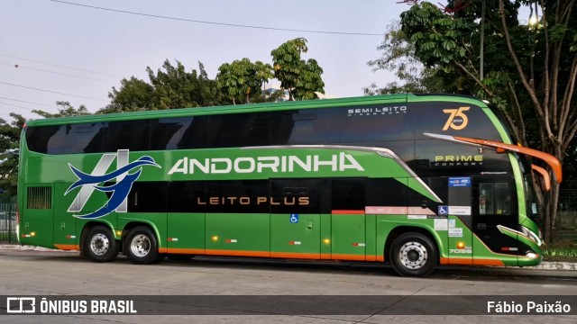 Empresa de Transportes Andorinha 7056 na cidade de São Paulo, São Paulo, Brasil, por Fábio Paixão. Número da foto: #12825803.