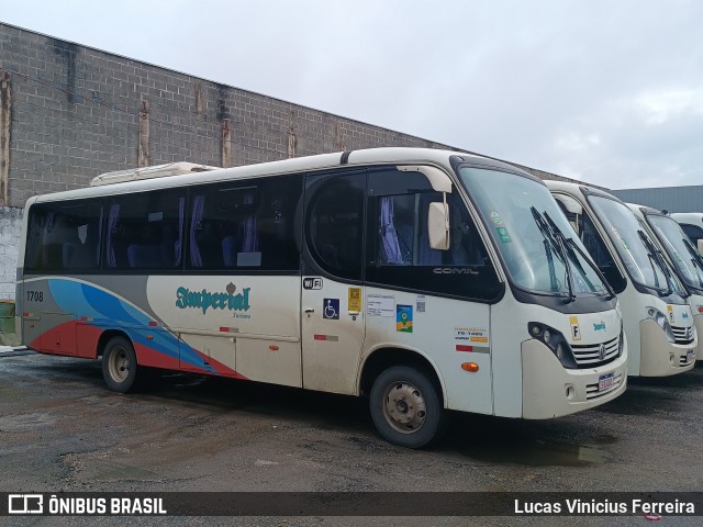 Imperial Turismo 1708 na cidade de Sorocaba, São Paulo, Brasil, por Lucas Vinicius Ferreira. Número da foto: #12826211.