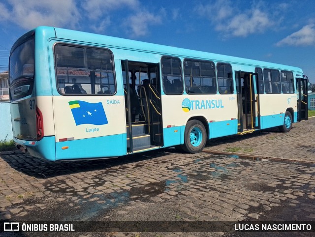 Transul – Transportes Urbanos Nossa Senhora dos Prazeres 97 na cidade de Lages, Santa Catarina, Brasil, por LUCAS NASCIMENTO. Número da foto: #12824955.