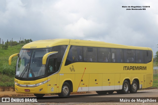 Viação Itapemirim 60081 na cidade de João Monlevade, Minas Gerais, Brasil, por Mairo de Magalhães. Número da foto: #12826948.
