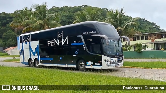 Empresa de Ônibus Nossa Senhora da Penha 59060 na cidade de Guaratuba, Paraná, Brasil, por Paulobuss  Guaratuba. Número da foto: #12827350.