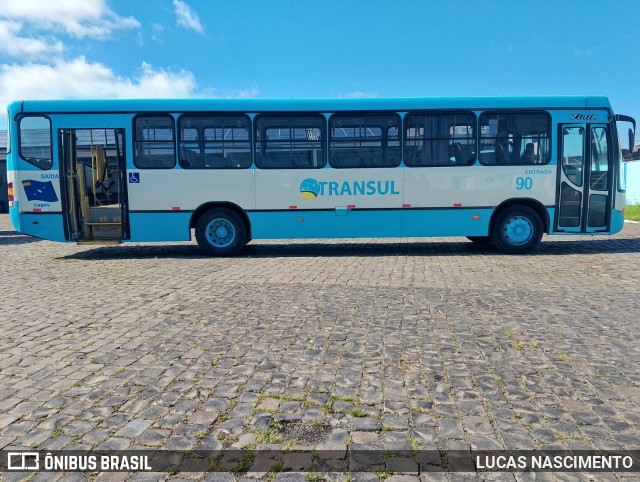 Transul – Transportes Urbanos Nossa Senhora dos Prazeres 90 na cidade de Lages, Santa Catarina, Brasil, por LUCAS NASCIMENTO. Número da foto: #12824954.