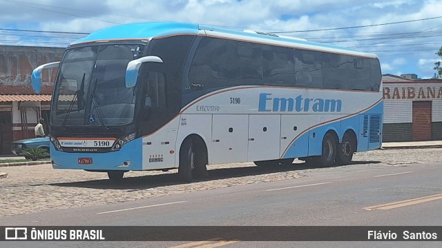 Emtram 5190 na cidade de Barra da Estiva, Bahia, Brasil, por Flávio  Santos. Número da foto: #12825112.