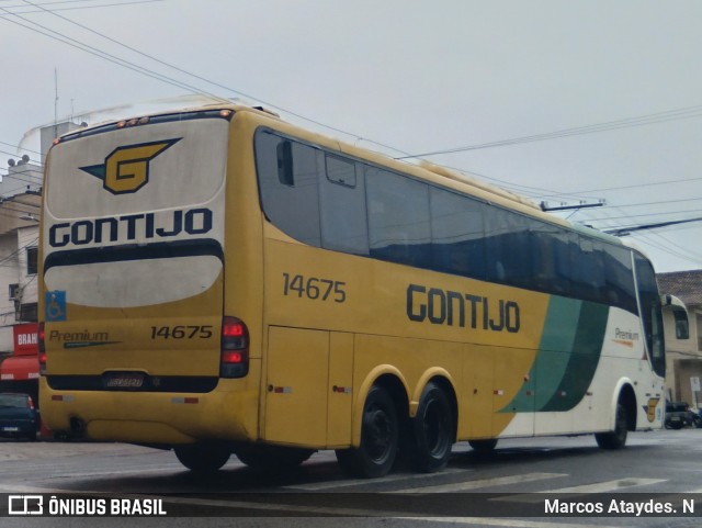 Empresa Gontijo de Transportes 14675 na cidade de Linhares, Espírito Santo, Brasil, por Marcos Ataydes. N. Número da foto: #12825610.