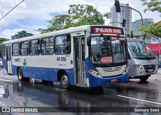 Viação Forte AF-056 na cidade de Belém, Pará, Brasil, por Samara Goes. Número da foto: #12827115.