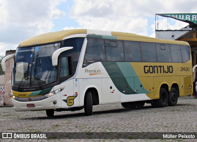 Empresa Gontijo de Transportes 21420 na cidade de Rio Largo, Alagoas, Brasil, por Müller Peixoto. Número da foto: #12827306.