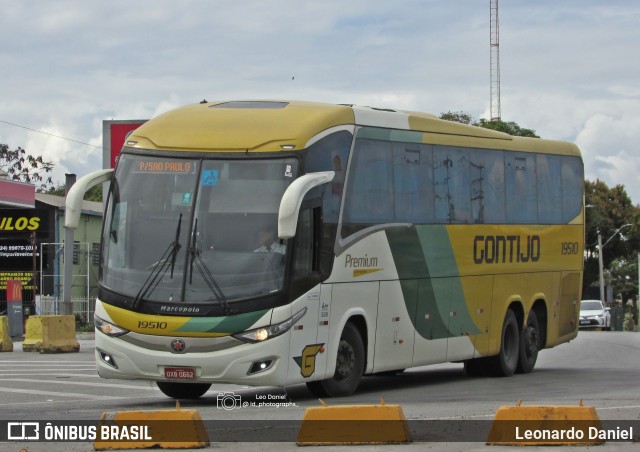 Empresa Gontijo de Transportes 19510 na cidade de Resende, Rio de Janeiro, Brasil, por Leonardo Daniel. Número da foto: #12826401.