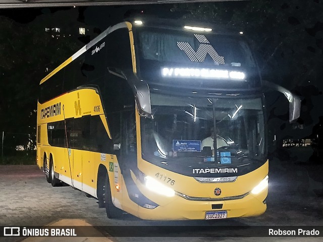 Viação Nova Itapemirim 41176 na cidade de São José dos Campos, São Paulo, Brasil, por Robson Prado. Número da foto: #12827505.