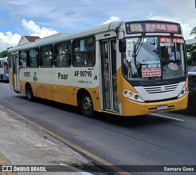 Viação Forte AF-90716 na cidade de Belém, Pará, Brasil, por Samara Goes. Número da foto: #12826968.