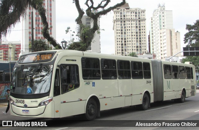 Viação do Sul 26408 na cidade de Curitiba, Paraná, Brasil, por Alessandro Fracaro Chibior. Número da foto: #12825324.
