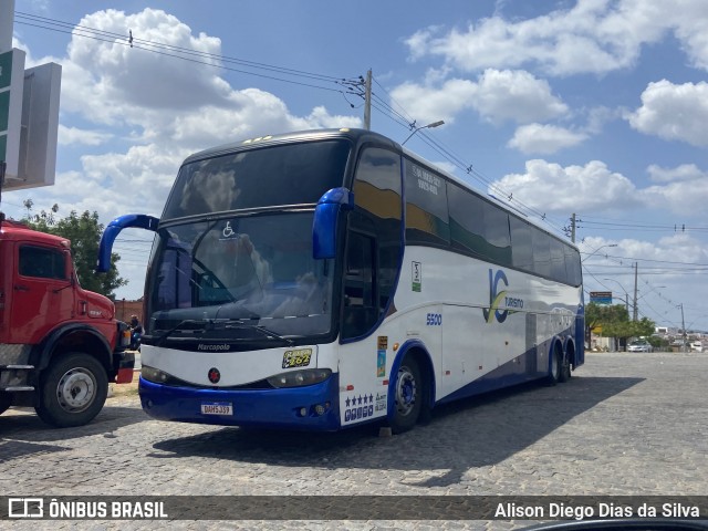 JC Viagens e Turismo 5500 na cidade de Santa Cruz, Rio Grande do Norte, Brasil, por Alison Diego Dias da Silva. Número da foto: #12826546.