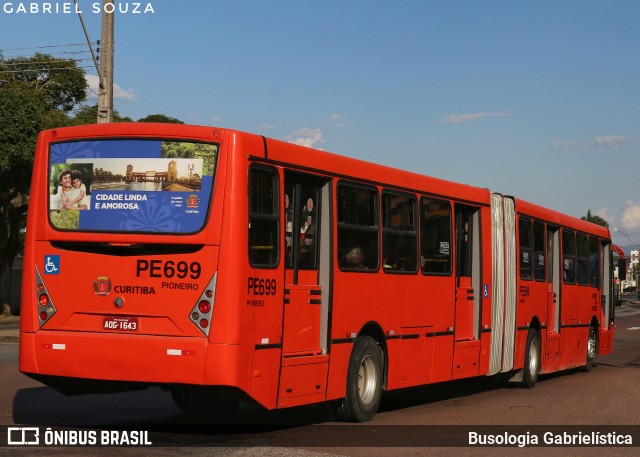 SPE VIA MOBILIDADE S/A PE699 na cidade de Curitiba, Paraná, Brasil, por Busologia Gabrielística. Número da foto: #12827182.