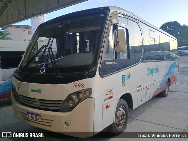Imperial Turismo 1698 na cidade de Sorocaba, São Paulo, Brasil, por Lucas Vinicius Ferreira. Número da foto: #12826190.