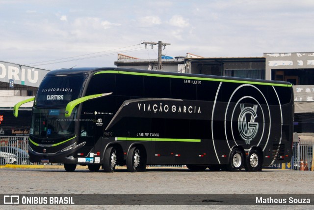 Viação Garcia 96010 na cidade de Balneário Camboriú, Santa Catarina, Brasil, por Matheus Souza. Número da foto: #12783487.