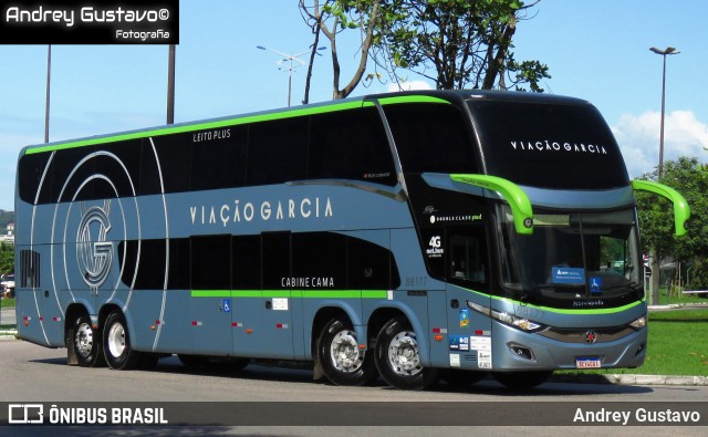 Viação Garcia 88177 na cidade de Florianópolis, Santa Catarina, Brasil, por Andrey Gustavo. Número da foto: #12785255.
