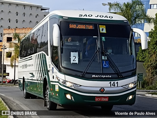 Sajotur - São João Turismo Jundiaí 141 na cidade de Aparecida, São Paulo, Brasil, por Vicente de Paulo Alves. Número da foto: #12783863.