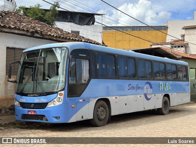 São Jorge Auto Bus 2901 na cidade de Ponte Nova, Minas Gerais, Brasil, por Luis Soares. Número da foto: #12785529.