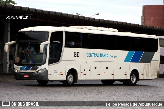 Viação Central Bahia de Transportes 1990 na cidade de Vitória da Conquista, Bahia, Brasil, por Felipe Pessoa de Albuquerque. Número da foto: #12784998.