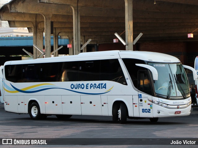 Viação Ouro e Prata 802 na cidade de Porto Alegre, Rio Grande do Sul, Brasil, por João Victor. Número da foto: #12785821.