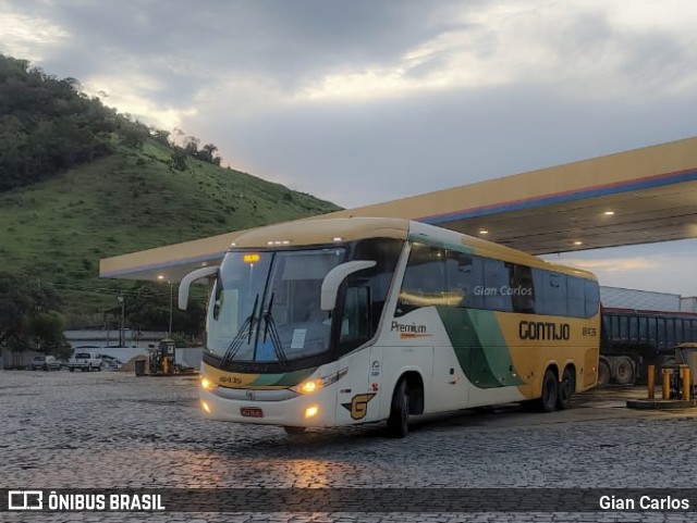 Empresa Gontijo de Transportes 18435 na cidade de Tanguá, Rio de Janeiro, Brasil, por Gian Carlos. Número da foto: #12783860.