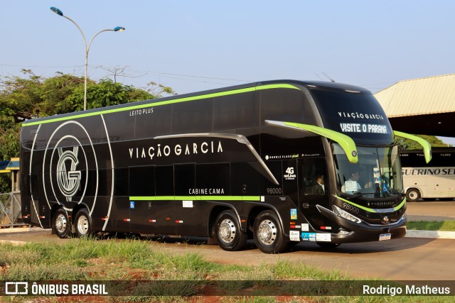 Viação Garcia 98000 na cidade de Maringá, Paraná, Brasil, por Rodrigo Matheus. Número da foto: #12785566.