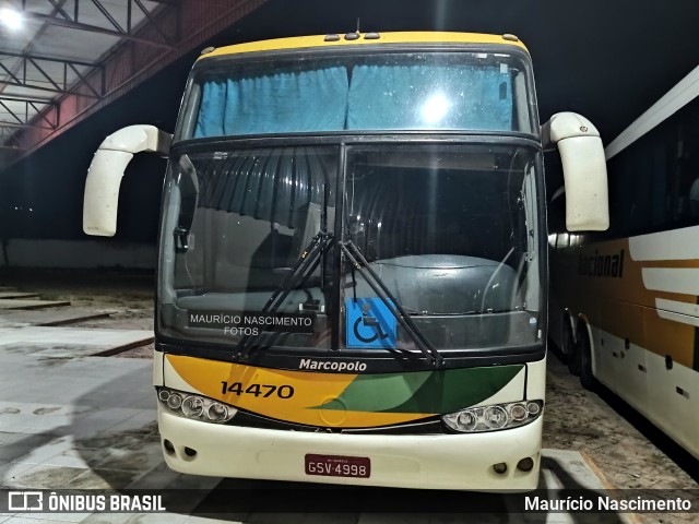 Empresa Gontijo de Transportes 14470 na cidade de Itaobim, Minas Gerais, Brasil, por Maurício Nascimento. Número da foto: #12785225.