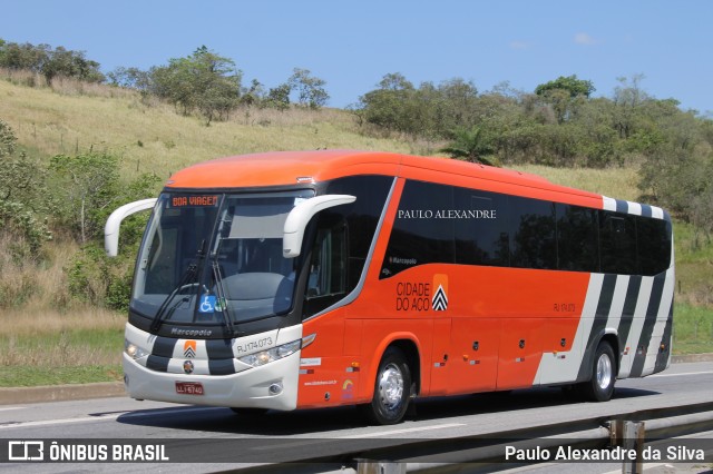 Viação Cidade do Aço RJ 174.073 na cidade de Queimados, Rio de Janeiro, Brasil, por Paulo Alexandre da Silva. Número da foto: #12784815.