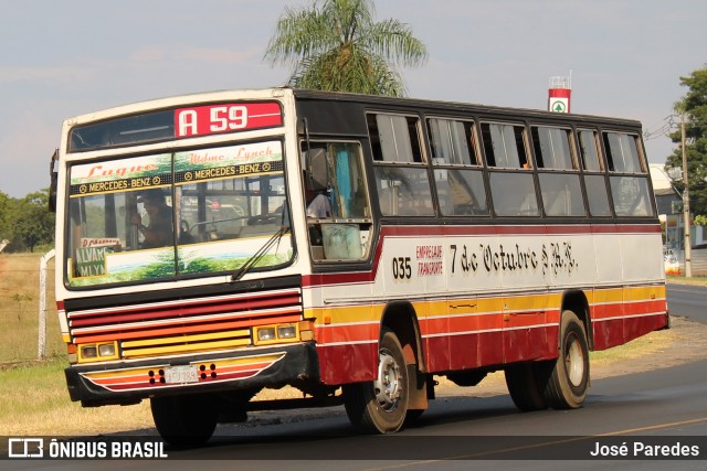 7 de Octubre - Linea 59 035 na cidade de Luque, Central, Paraguai, por José Paredes. Número da foto: #12785697.