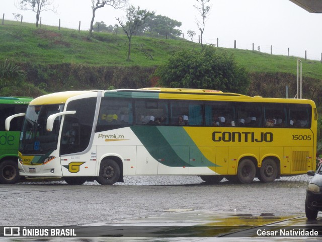 Empresa Gontijo de Transportes 15005 na cidade de João Monlevade, Minas Gerais, Brasil, por César Natividade. Número da foto: #12785051.