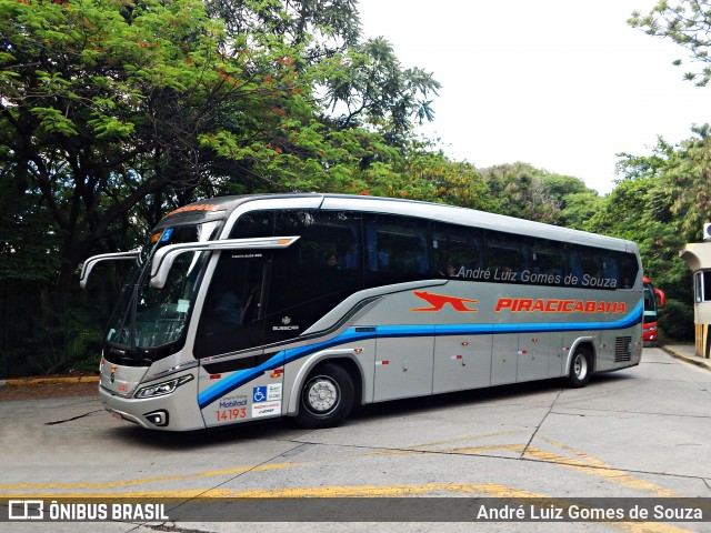 Viação Piracicabana 14193 na cidade de São Paulo, São Paulo, Brasil, por André Luiz Gomes de Souza. Número da foto: #12785826.