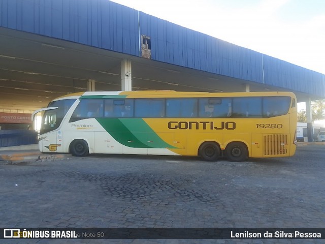 Empresa Gontijo de Transportes 19280 na cidade de Caruaru, Pernambuco, Brasil, por Lenilson da Silva Pessoa. Número da foto: #12828951.