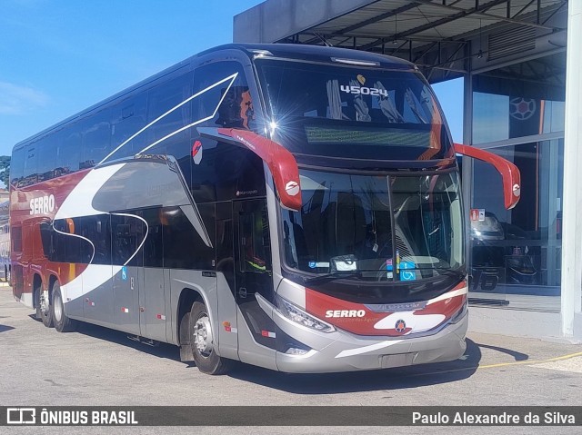 Viação Serro 45024 na cidade de Contagem, Minas Gerais, Brasil, por Paulo Alexandre da Silva. Número da foto: #12829732.