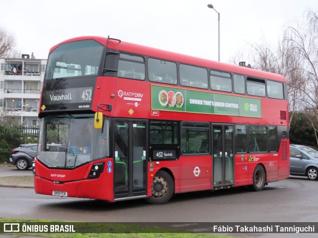 RATP Dev - Transit London WH45404 na cidade de London, Greater London, Inglaterra, por Fábio Takahashi Tanniguchi. Número da foto: #12828980.
