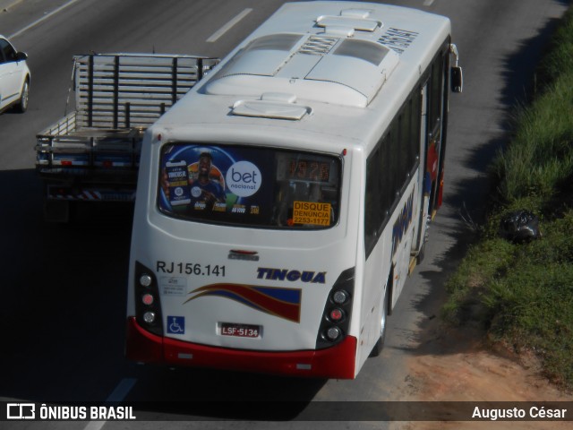 Transportadora Tinguá RJ 156.141 na cidade de Nova Iguaçu, Rio de Janeiro, Brasil, por Augusto César. Número da foto: #12828511.