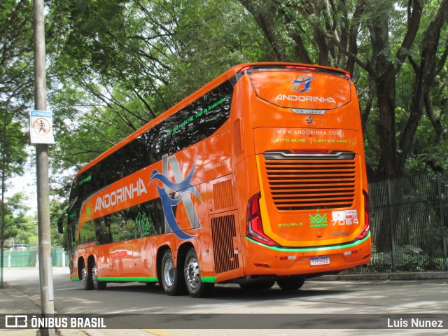 Empresa de Transportes Andorinha 7064 na cidade de São Paulo, São Paulo, Brasil, por Luis Nunez. Número da foto: #12828248.