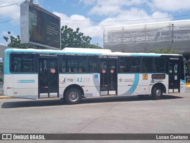 Auto Viação Dragão do Mar 42218 na cidade de Fortaleza, Ceará, Brasil, por Lucas Caetano. Número da foto: #12827769.