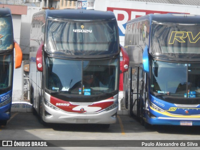 Viação Serro 45024 na cidade de Contagem, Minas Gerais, Brasil, por Paulo Alexandre da Silva. Número da foto: #12829743.