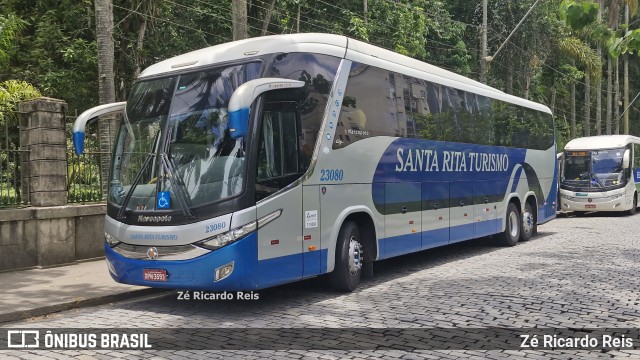 VSR - Viação Santa Rita 23080 na cidade de Petrópolis, Rio de Janeiro, Brasil, por Zé Ricardo Reis. Número da foto: #12828547.