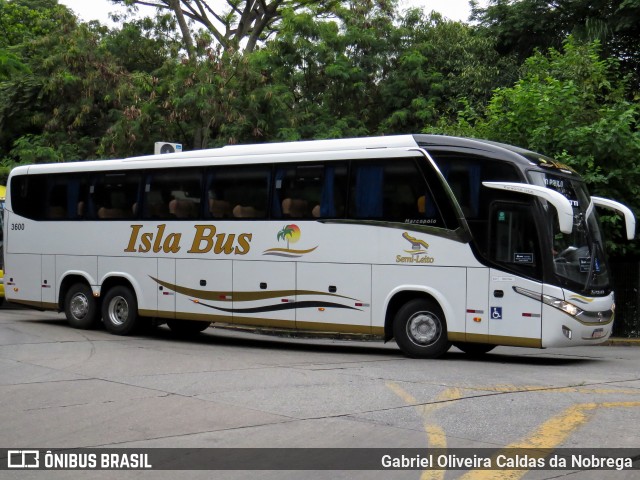 Isla Bus Transportes 3600 na cidade de São Paulo, São Paulo, Brasil, por Gabriel Oliveira Caldas da Nobrega. Número da foto: #12827900.