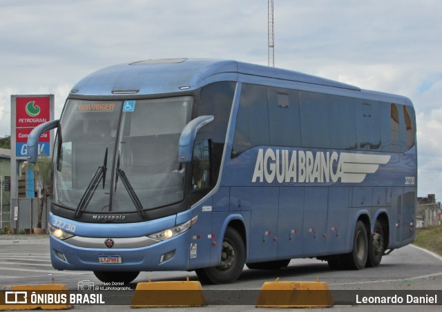 Viação Águia Branca 32730 na cidade de Resende, Rio de Janeiro, Brasil, por Leonardo Daniel. Número da foto: #12828341.