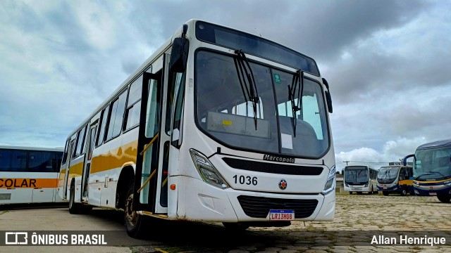 Terra Auto Viação 1036 na cidade de Paulínia, São Paulo, Brasil, por Allan Henrique. Número da foto: #12827808.