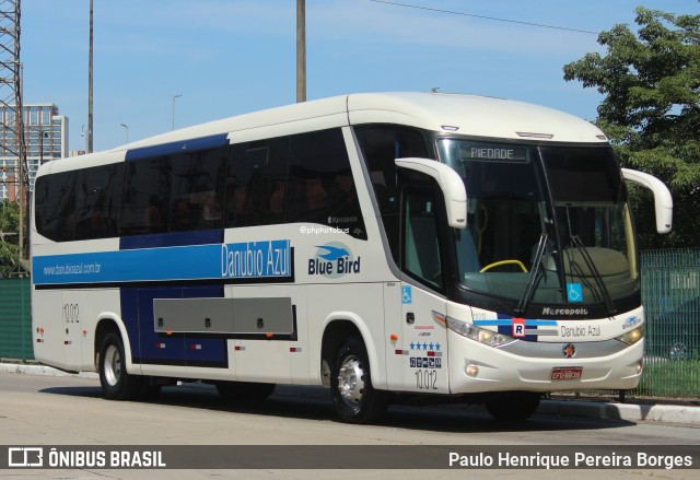 VIDA - Viação Danúbio Azul 10012 na cidade de São Paulo, São Paulo, Brasil, por Paulo Henrique Pereira Borges. Número da foto: #12828201.