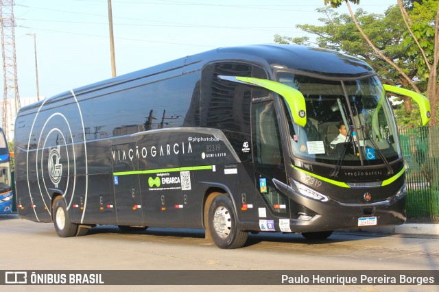 Viação Garcia 82319 na cidade de São Paulo, São Paulo, Brasil, por Paulo Henrique Pereira Borges. Número da foto: #12828214.